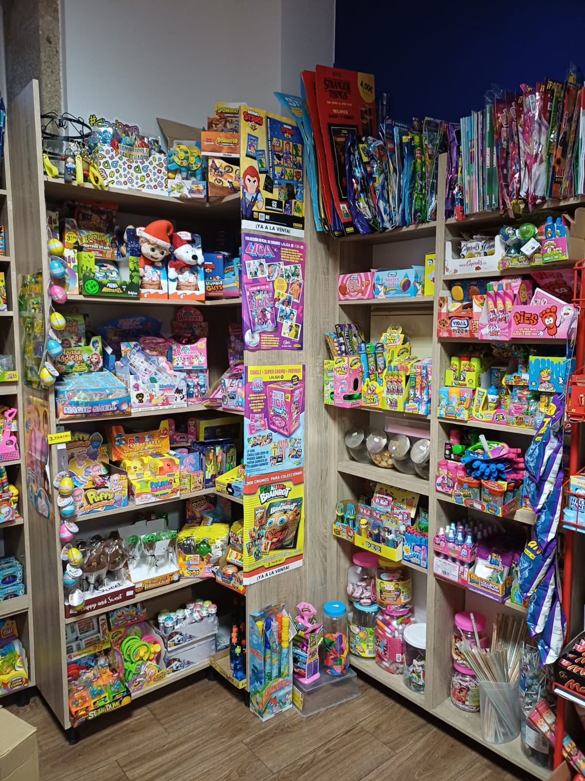 Interior de Kiosko Alameda en Cee